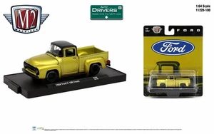 M2 Machines Auto-Drivers 1:64 R100 1956 Ford F-100 Truck - Bild 1 von 1