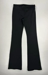 alo Womens High Waisted Flared Yoga Pants - Black - Size Small - Picture 1 of 3