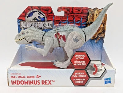 Jurassic World Bashers & Biters Indominus Rex 8" Long Action Figure NEW 2015 - Image 1 of 4
