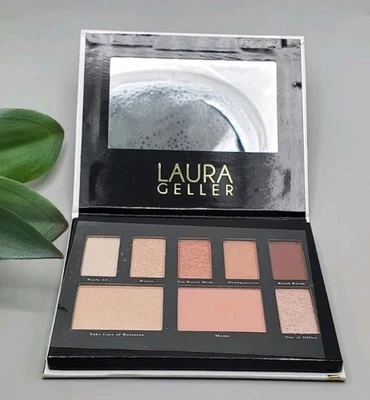 Paleta facial completa Laura Geller Office Party 0,12 OZ nueva sin caja  Foto 1 de 4