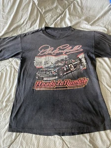 Camicia Dale Earnhardt punto singolo 'Ready To Rumble' uomo nera NASCAR USA - Leggi - Foto 1 di 10