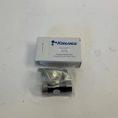 Koolance Coolant Flow Temperature Sensor body Inline SEN-FM18T10 - Image 1 of 4