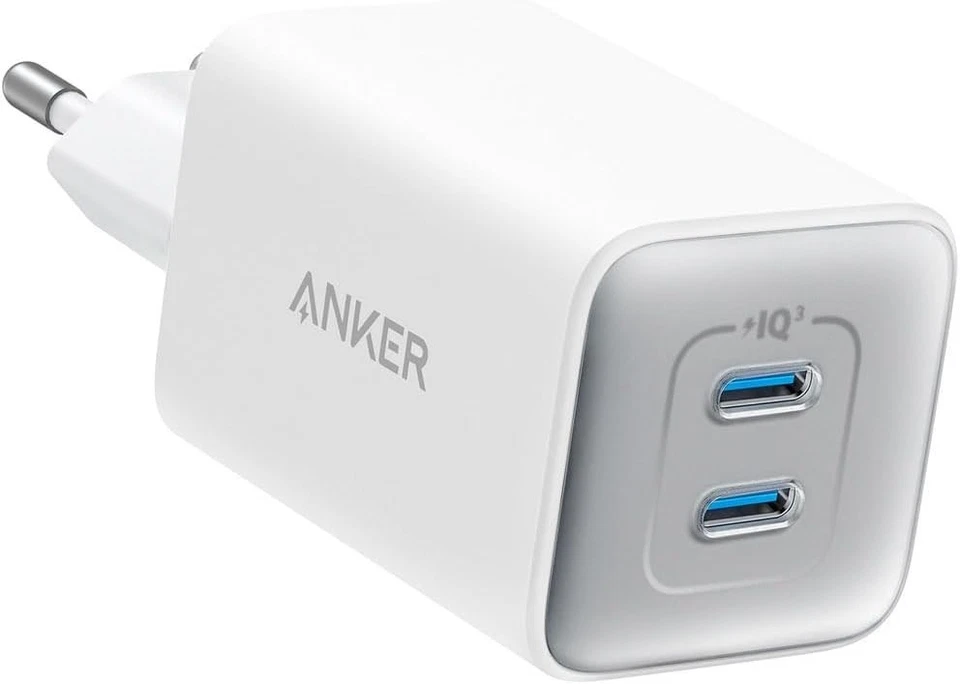 ANKER Caricatore USB C 47 W 523 (Nano 3) compatto con 2 porte GaN 2 COLORI - Immagine 1 di 1