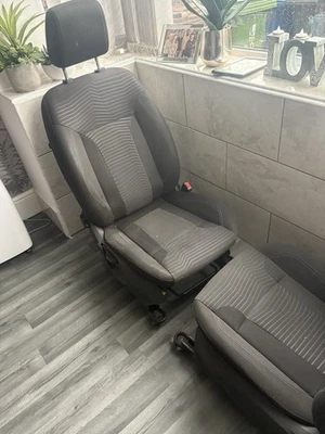 Mk7.5 Ford Fiesta Zetec Front Seats With Wiring - Image 1 of 3