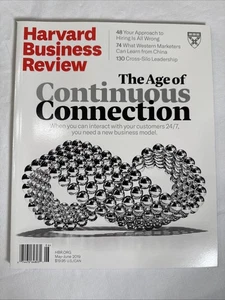 Harvard Business Review May/June 2019 The Age Of Continuous Connection HBR New - Foto 1 di 1