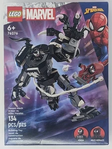 LEGO Marvel Venom Mech Armor vs. nuovo sigillato Miles Morales Set 76276 (134 pezzi) - Foto 1 di 6