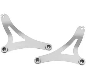 Kuryakyn Chrome Fixed Plate Backrest Mount Super Chief Limited 21-22 - Picture 1 of 3