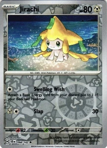 Jirachi Reverse Holo Uncommon SV07: Stellar Crown 098/142 NM - Bild 1 von 2