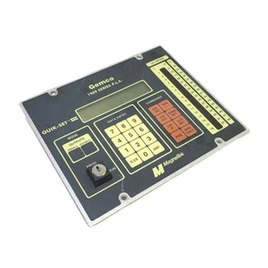 Ametek Gemco 1989 PLS Quick Set III Display Terminal Bedienfeld mit Schlüssel - Bild 1 von 8