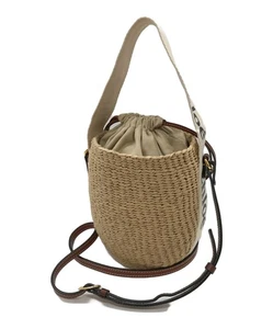 Cesta pequeña Chloe/Leñosa, beige - Imagen 1 de 8