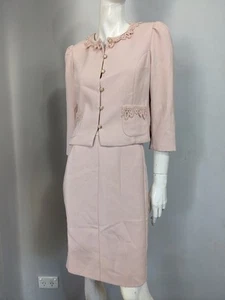 Review Sz 8 Skirt & Dress Style Jacket Suit Set NEW - Picture 1 of 12