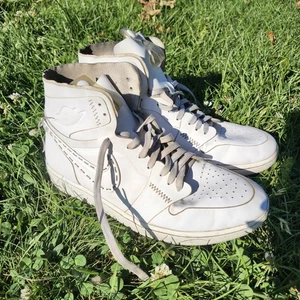 Nike Air Jordan 1 Retro High Noise Cancelling White CI5910-110 Men's 11 Shoes - Picture 1 of 6