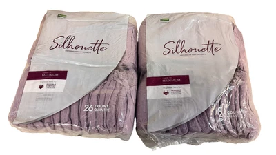 Ropa interior para incontinencia Depend Silhouette para mujer, púrpura, L/XL, 52 unidades Foto 1 de 2