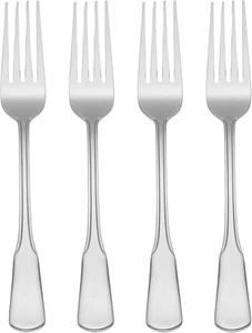 Oneida Besteck Colonial Boston Tafelgabeln, 4er Set, Silber - Bild 1 von 4
