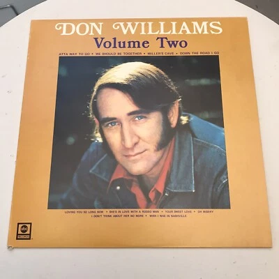 Don Williams LP Volume 2. MCA . MCL 1641. EX+ - Image 1 of 4
