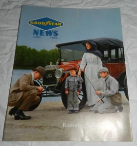 Vintage Juni 1962 Magazin - GoodYear News - Goodyear Reifen Werbung - Bild 1 von 7