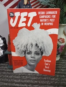 JET MAGAZINE Sept 28/1967 Fashion Fair’s First Showing Model On Cover - Imagen 1 de 8