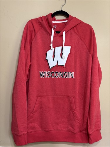 VETEMENTS Felpa con cappuccio Wisconsin Badgers