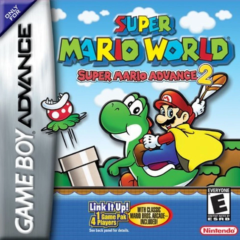 Super Mario World, Super Mario Advance 2 GBA Videojuego Gameboy Advance 2001 Foto 1 de 1