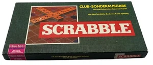 Scrabble Club-Sonderausgabe inkl. Buch Holzsteine Spear Spiele geprüft komplett - Bild 1 von 5