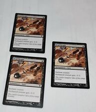 MTG card: 3x Dead Weight, Black Common Enchantment, Innistrad