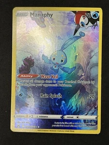 Juego de cartas coleccionables Manaphy GG06/GG70 Crown Zenith: Galarian Gallery ultra raro Holo Pokémon - Imagen 1 de 6