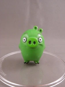 Rare Angry Birds Green PIG 1 7/8" PVC Action Figure 2016 ROVIO - Picture 1 of 6