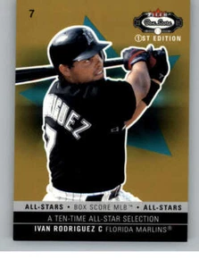 2003 Fleer Box Score First Edition #173 Ivan Rodriguez AS \100 (ref 139932) - Picture 1 of 2
