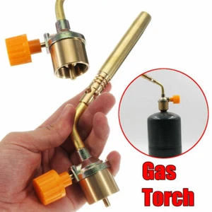 Mapp Accensione Manuale Gas Torcia Turbo Brasatura Saldatura Propano Impianto Idraulico - Foto 1 di 6