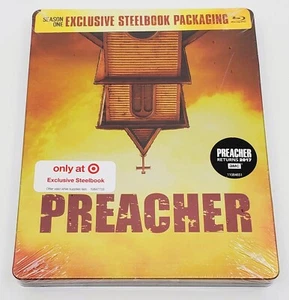 Preacher Season 1 - Target Steelbook Exclusive Blu-Ray *NEW SEALED - Picture 1 of 5
