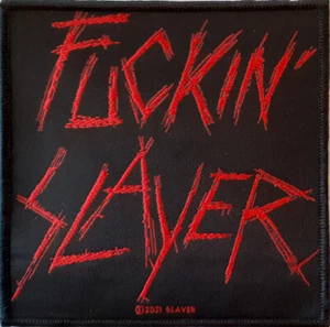 Slayer - F**kin Slayer Patch 10 cm x 10 cm - Bild 1 von 1