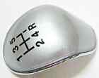 Ford Fiesta 5 Speed Gear Stick Knob Cap Cover Silver For Kuga Focus C Max Ka