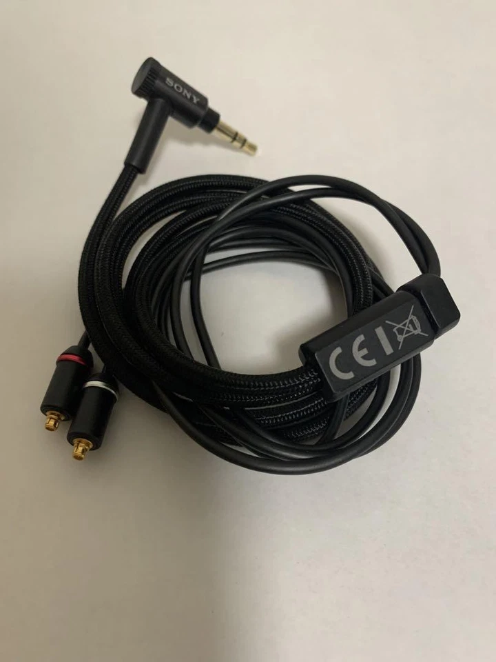Cable de actualización de auriculares SONY MUC-M12SM2 mini enchufe estéreo de 1,2 m para serie XBA Foto 1 de 3