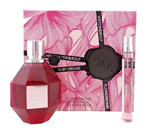 Flowerbomb Ruby Orchid by Victor & Rolf 3.4 oz + 10 ml EDP Spray New Women's SET - Picture 1 of 5