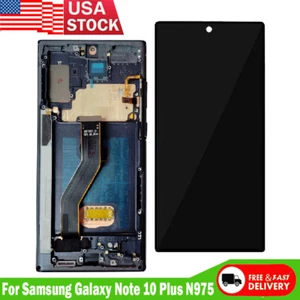 OLED Touch Screen Digitizer+Frame For Samsung Galaxy Note 10 Plus SM-N975 N976 - Picture 1 of 7