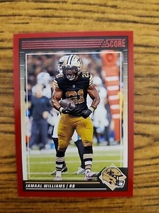 2024 Score - Red Base #201 Jamaal Williams New Orleans Saints - Bild 1 von 2