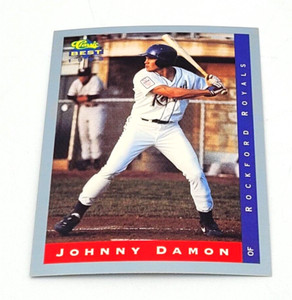 1993 Classic Best Minor League Baseball Johnny Damon Rockford Royals