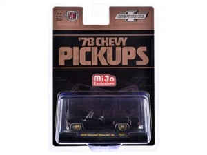 1978 CHEVROLET SILVERADO 30 1/64 SEMI GLOSS BLACK 31500-MJS75 DIECAST CAR BY M2 - Picture 1 of 1