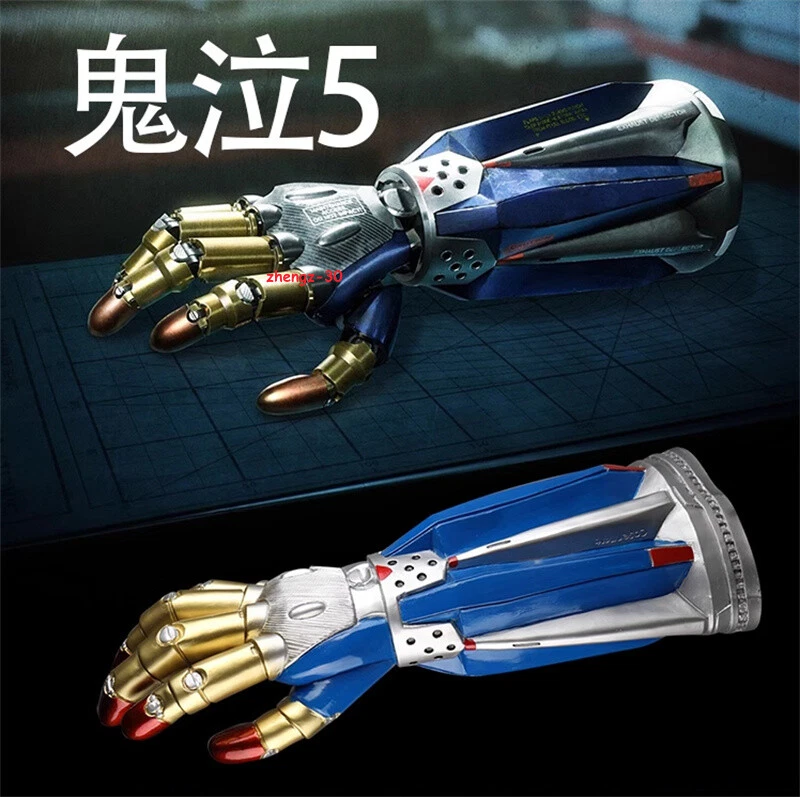 Devil May Cry 5 Nero Cosplay Arm Armor Robotic Soft PVC Gloves Halloween Prop - Image 1 of 4
