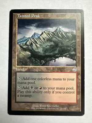 Tainted Peak X1 Torment LP Cond See Pics Front/back - Image 1 of 2