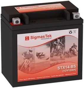Big Crank ETX14 Motorcycle Battery ( ) - Picture 1 of 12