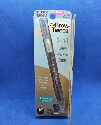 Physicians Formula 3-in-1 Tweezer - Brow Pencil, Shaper 2234 DARK BLONDE - Image 1 of 3