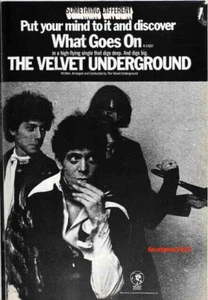 1969 Velvet Underground "What Goes On" Song Release Industry Promo Reprint Ad - Picture 1 of 1