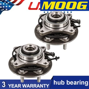 MOOG Pair Front New Wheel Hub Bearing Assembly For Ford F-150 2018 -2020 w/ABS - Bild 1 von 8