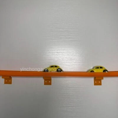20 Pack Track Wall Mount  Hot Wheels Track Compatible Wall Mount- orange - Image 1 of 4