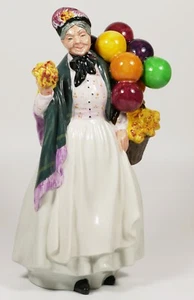Rare Royal Doulton Fine Bone China Figure ~ HN1843 Biddy Penny Farthing Vintage - Picture 1 of 5
