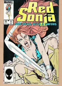 RED SONJA #11 1985 -SHE-DEVIL W/ SWORD-CONAN- SIMONSON/ COLLETTA...VF/NM - Picture 1 of 2