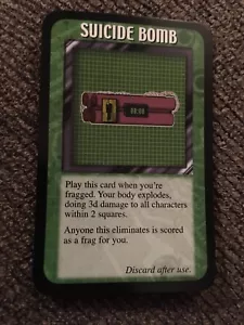 Frag Suicide Bomb PROMO CARD Very Rare - Picture 1 of 2