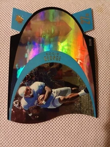 1997 EDDIE GEORGE UPPER DECK SPX NFL CARD #SPX49 HOUSTON OILERS TITANS OHIO ST - Picture 1 of 2
