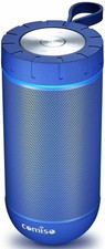 COMISO Waterproof Bluetooth Speakers Outdoor Wireless Portable Speaker Blue